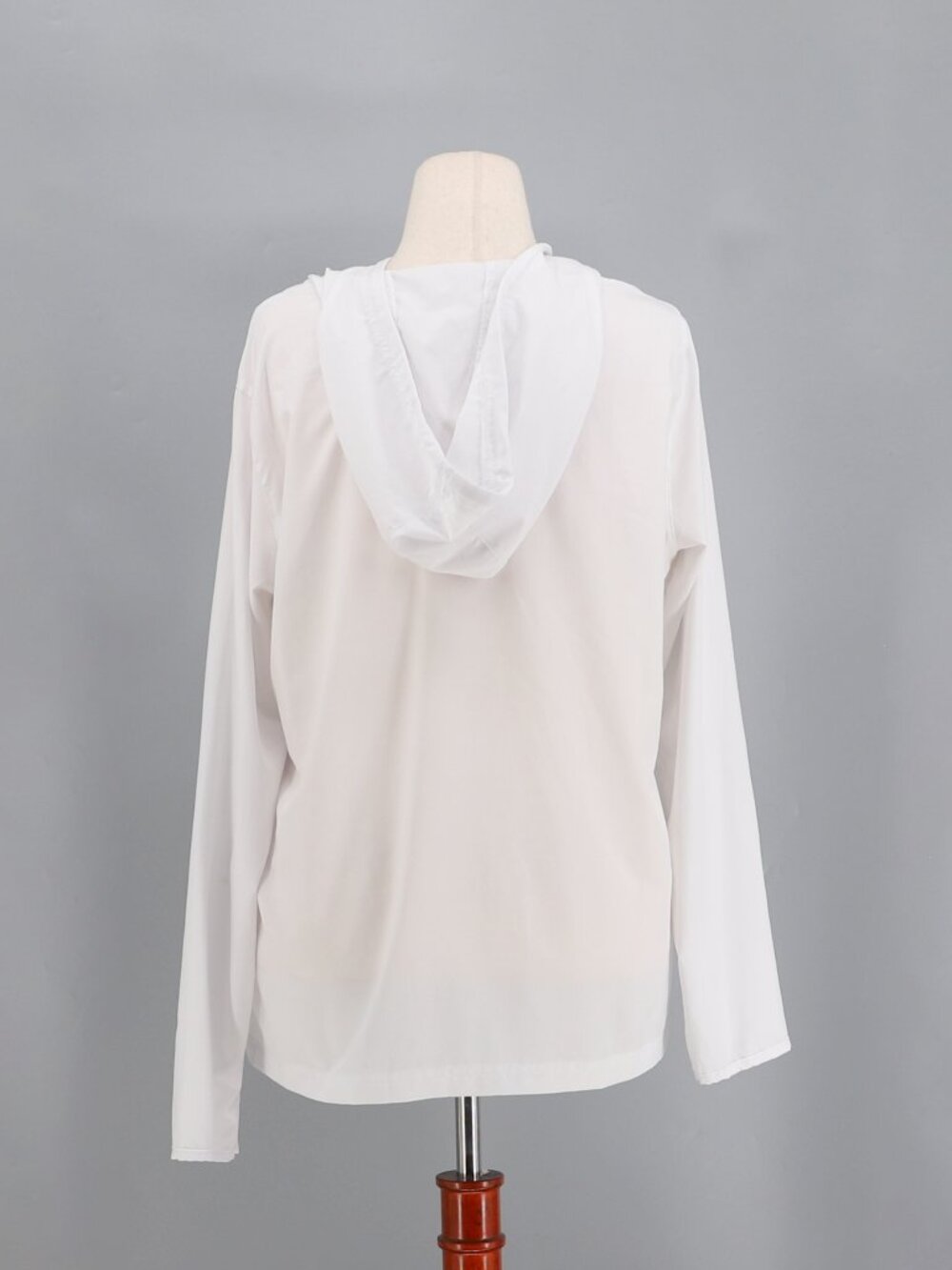 RIPSKIRT Lightweight Sun Hoody Pullover in White Size XL - Picture 5 of 8